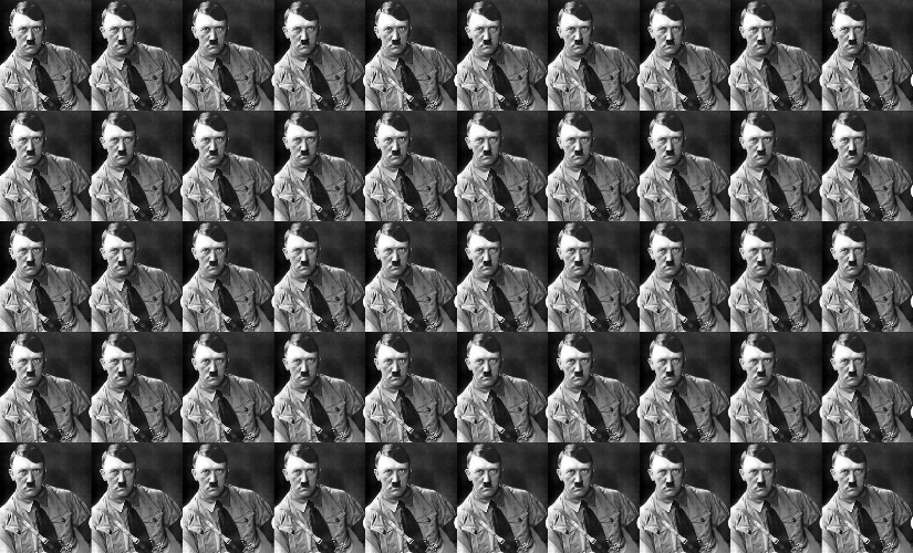 High Quality Fifty Hitler Post Blank Meme Template