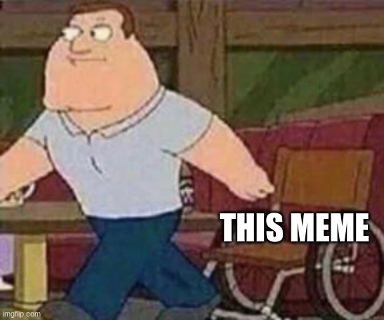 Joe Swanson Walking | THIS MEME | image tagged in joe swanson walking | made w/ Imgflip meme maker