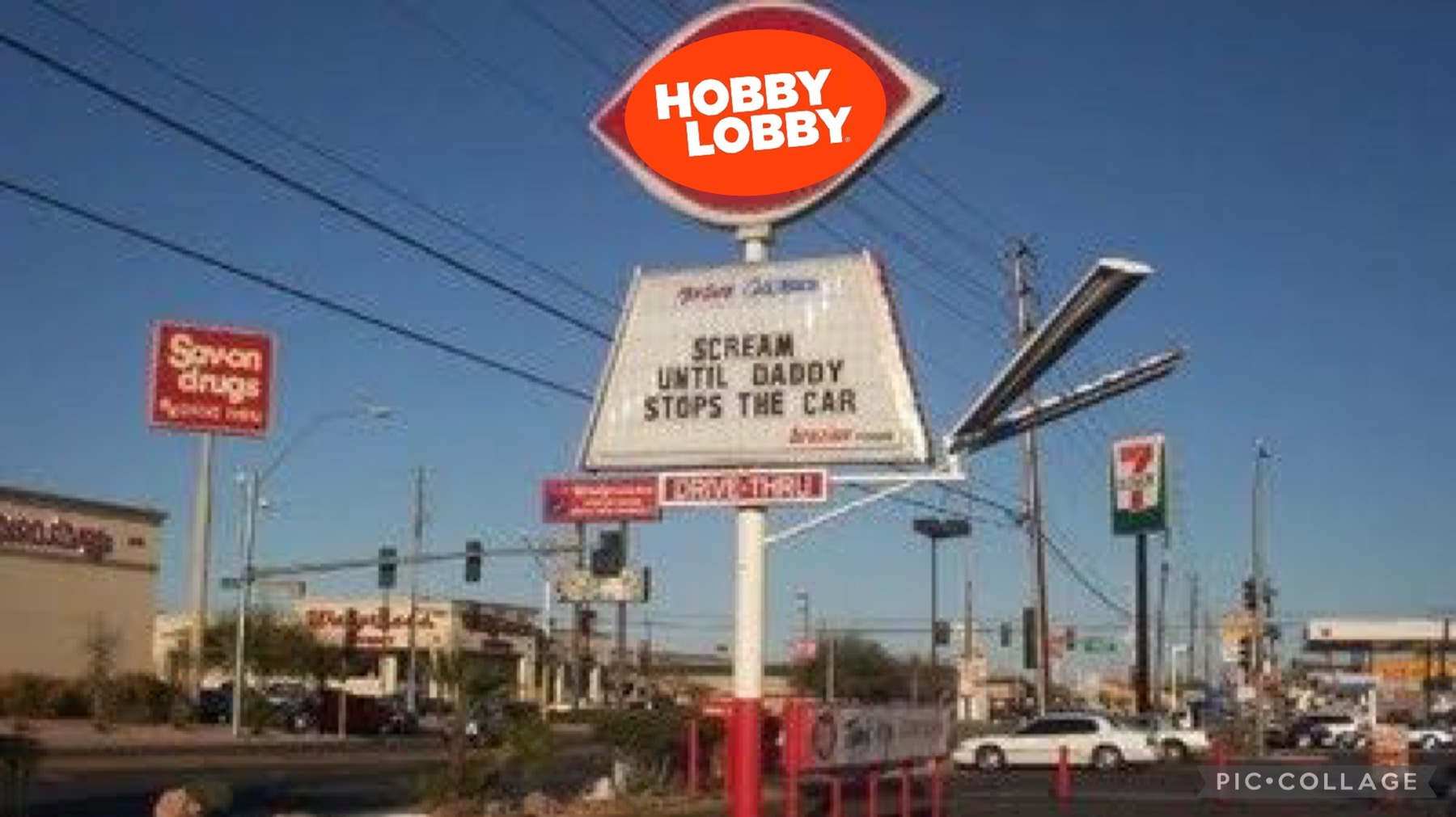 Dairy Queen Hobby Hobby Scream Until Daddy Stops Car Blank Meme Template