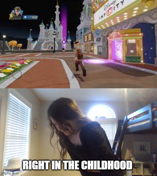 Whoever punched me with this has got some SERIOUS nerve | RIGHT IN THE CHILDHOOD | made w/ Imgflip meme maker