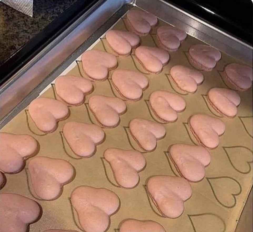 Heart cookies Blank Meme Template