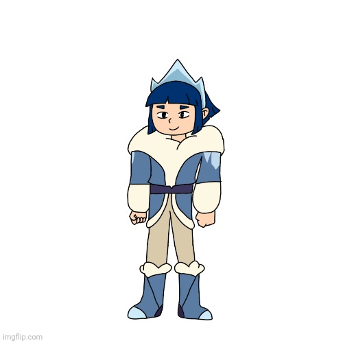So I just started watching She-Ra, and I decided to draw one of my favorite characters so far, Frosta. | image tagged in she-ra,frosta,why she so cute on the show | made w/ Imgflip meme maker