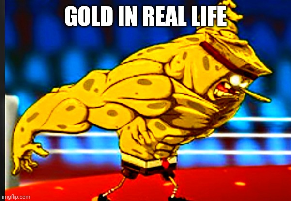 GOLD IN REAL LIFE | made w/ Imgflip meme maker