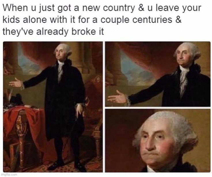 Angry Washington | image tagged in memes,funny | made w/ Imgflip meme maker