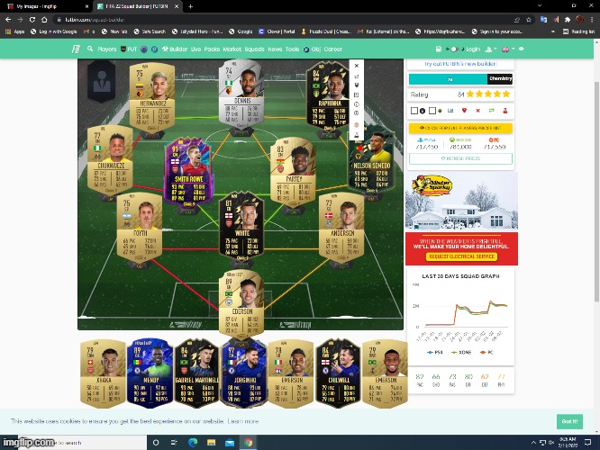 create a club fifa 22 ft. Jorginho,Ederson, and Raphinha | image tagged in fut,fifa 22 | made w/ Imgflip meme maker