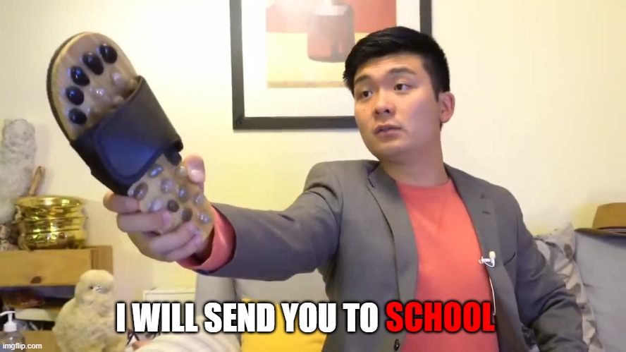 Steven he "I will send you to Jesus" | SCHOOL I WILL SEND YOU TO | image tagged in steven he i will send you to jesus | made w/ Imgflip meme maker