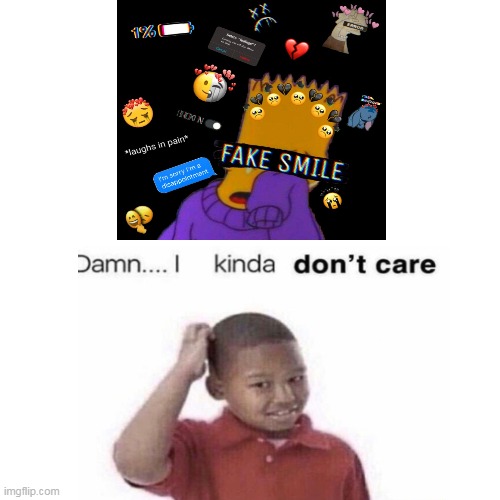 real | image tagged in i dont care | made w/ Imgflip meme maker