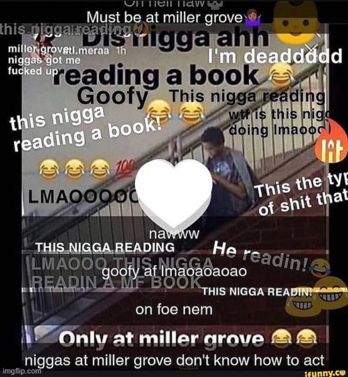 only at miller grove | made w/ Imgflip meme maker