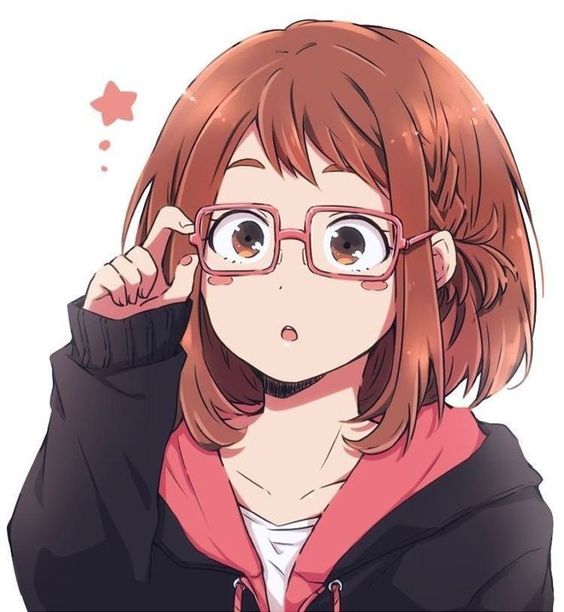 Ochaco glasses Blank Meme Template