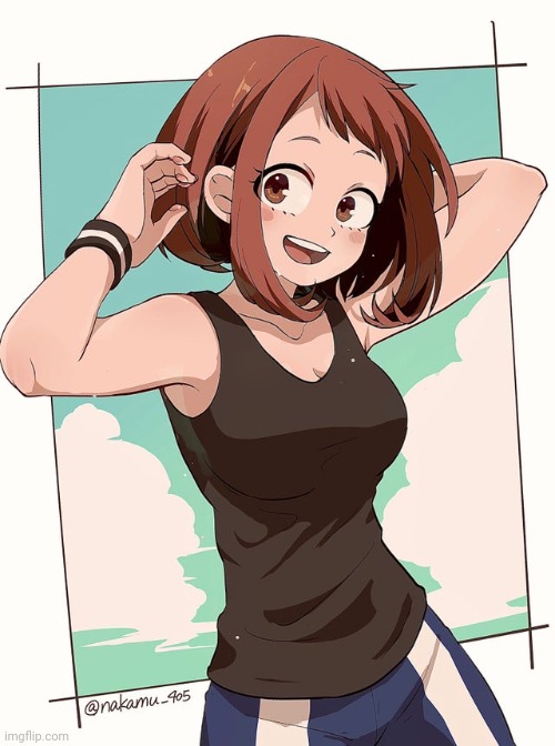 Ochaco | image tagged in ochaco | made w/ Imgflip meme maker