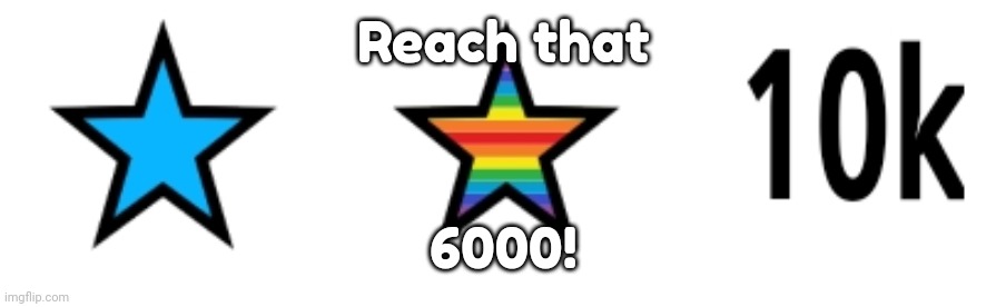 Reach that 6000! | made w/ Imgflip meme maker