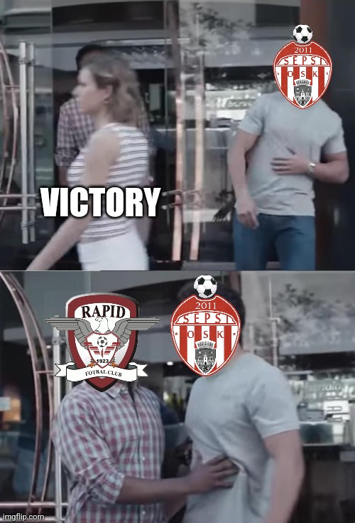 Rapid Bucharest 1-1 Sepsi | VICTORY | image tagged in bro not cool,rapid,sepsi,liga 1,fotbal,memes | made w/ Imgflip meme maker