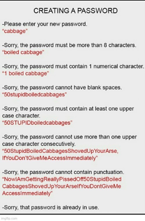 Creating a pssword | image tagged in funny memes | made w/ Imgflip meme maker