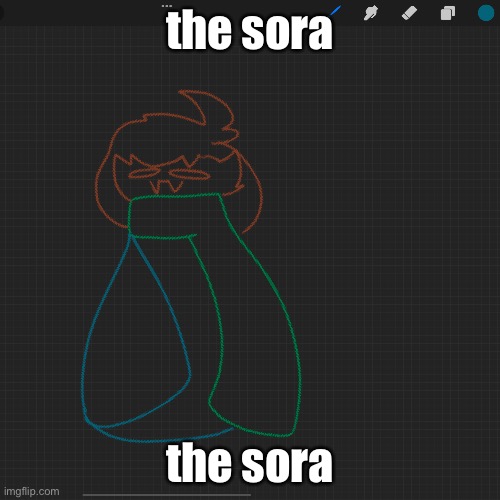 the sora; the sora | made w/ Imgflip meme maker
