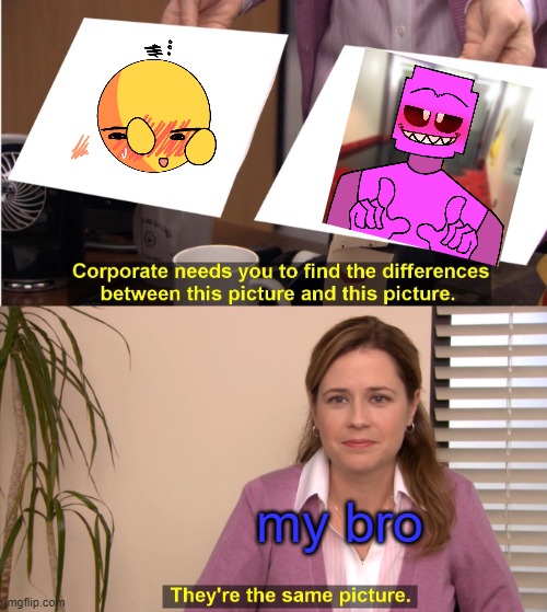 They're The Same Picture | my bro | image tagged in memes,they're the same picture | made w/ Imgflip meme maker