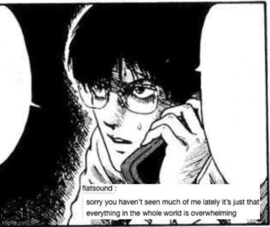 mf left for a good 2 chapters | made w/ Imgflip meme maker