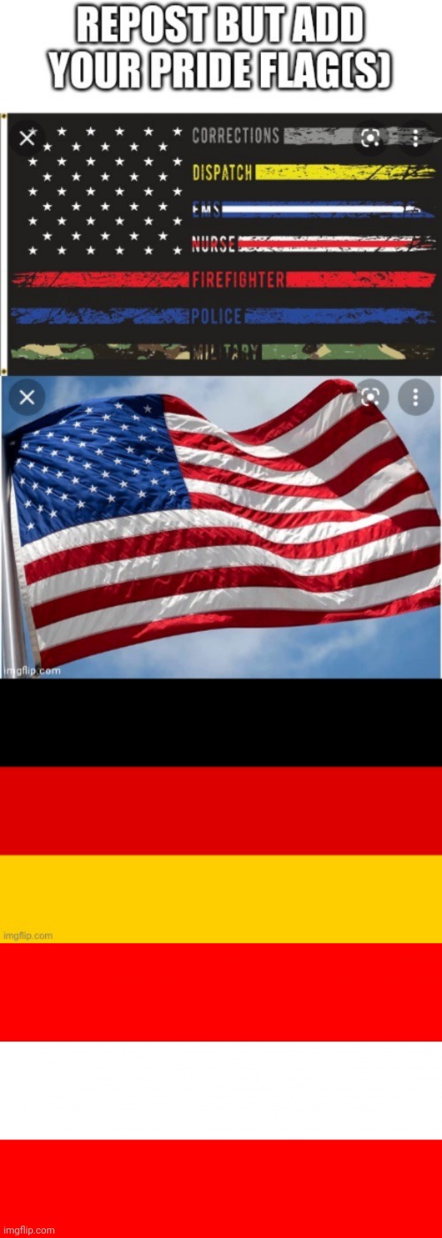 image tagged in austria flag | made w/ Imgflip meme maker