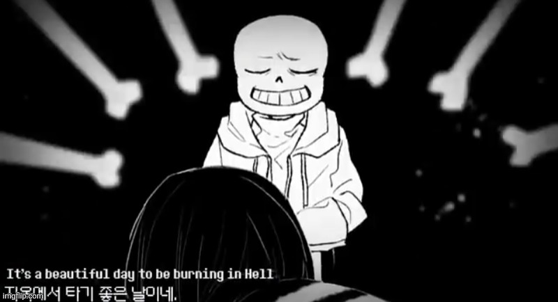 Beautiful day to be burning in hell | image tagged in beautiful day to be burning in hell | made w/ Imgflip meme maker