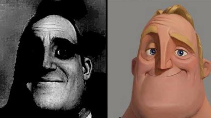 Uncanny Mr Incredible reversed Meme Generator - Imgflip