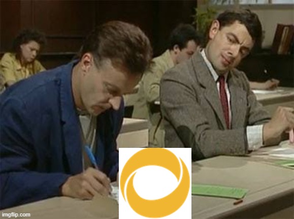 Mr bean copying | image tagged in mr bean copying | made w/ Imgflip meme maker