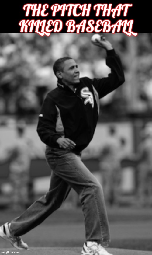 THE PITCH THAT KILLED BASEBALL | image tagged in should've let big mike pitch,in his defense he's usually the catcher | made w/ Imgflip meme maker