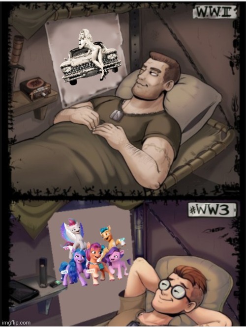 image tagged in ww2 vs ww3 | made w/ Imgflip meme maker