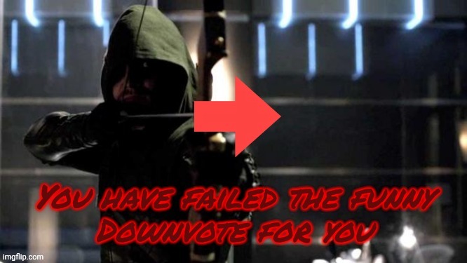 Arrow Downvote | image tagged in arrow downvote | made w/ Imgflip meme maker