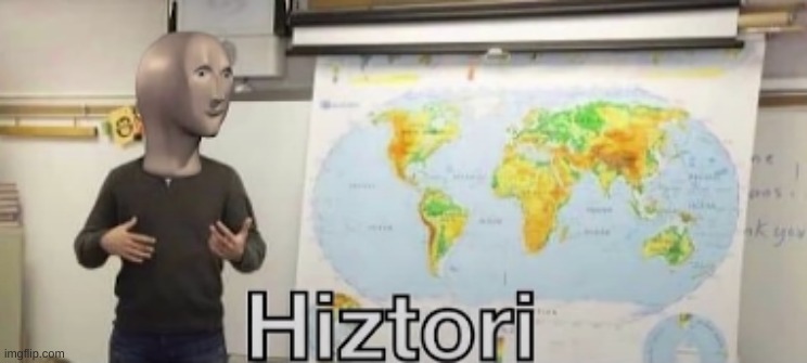 h i z t o r i 1 0 0 | image tagged in hiztori meme man mannequin | made w/ Imgflip meme maker