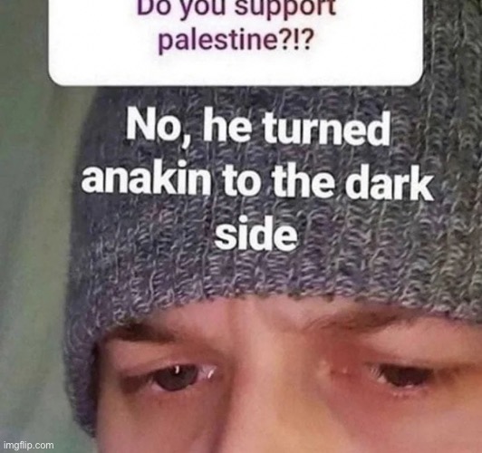 He turned Anakin to the dark side | made w/ Imgflip meme maker