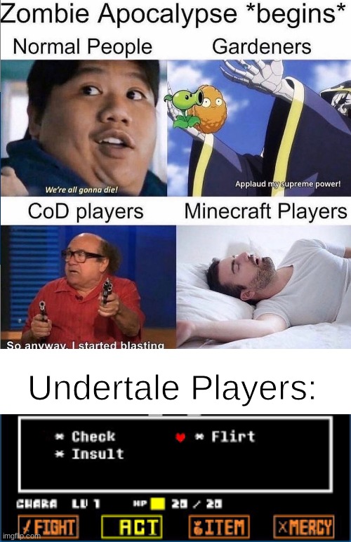 hahaha | Undertale Players: | image tagged in blank white template | made w/ Imgflip meme maker