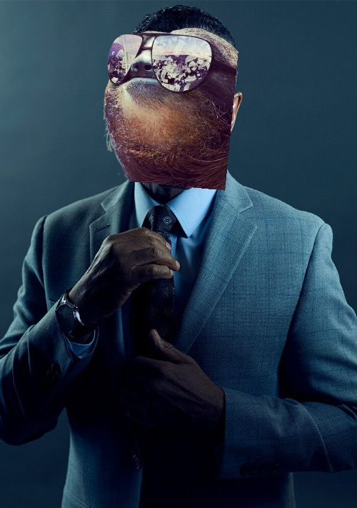 High Quality Sloth Gus Fring we are not the same Blank Meme Template