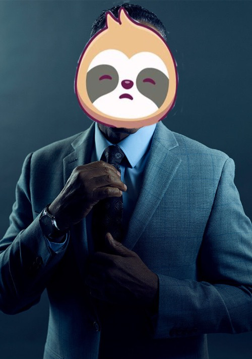High Quality Sloth Gus Fring we are not the same Blank Meme Template