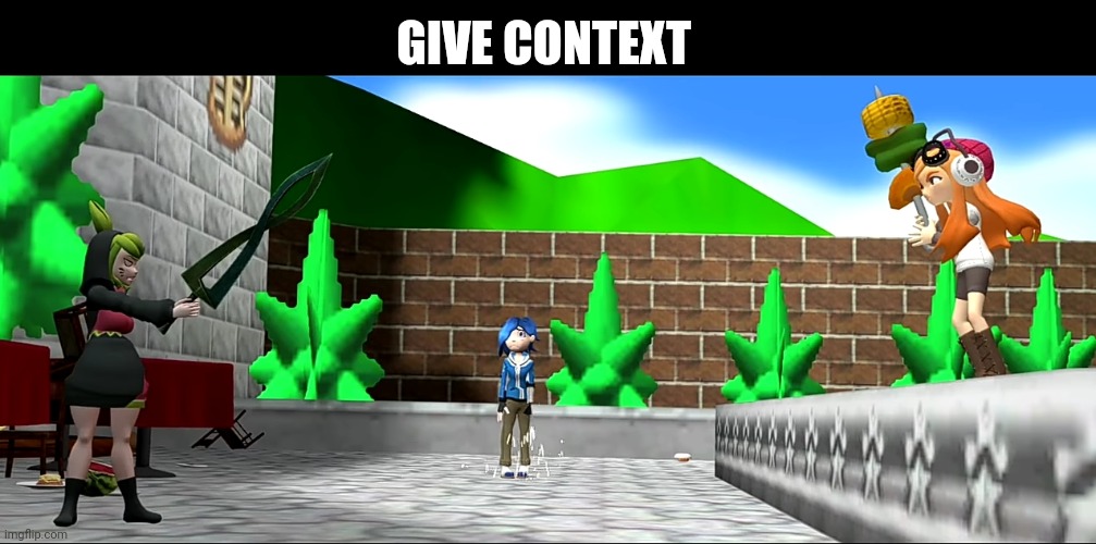 GIVE CONTEXT | made w/ Imgflip meme maker