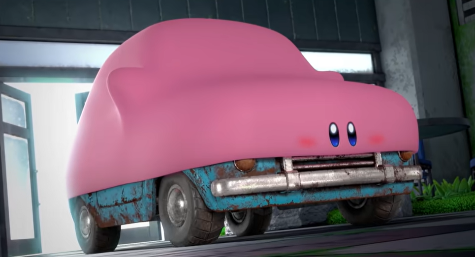 Kirby Car Blank Meme Template