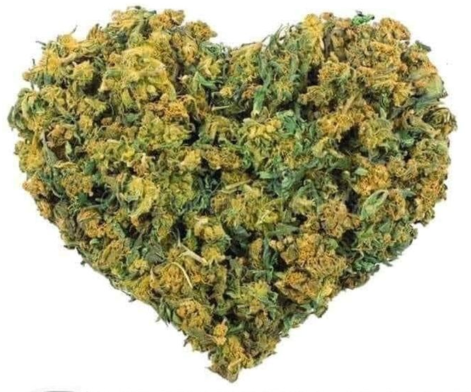 Weed heart Blank Meme Template