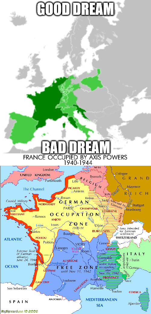 Good Dreams vs. Bad Dreams | GOOD DREAM; BAD DREAM | image tagged in good,bad | made w/ Imgflip meme maker