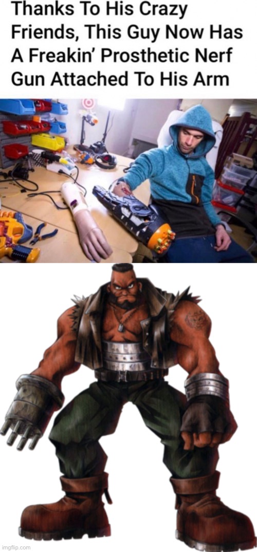 Certified Barret moment (I think that’s his name) | made w/ Imgflip meme maker