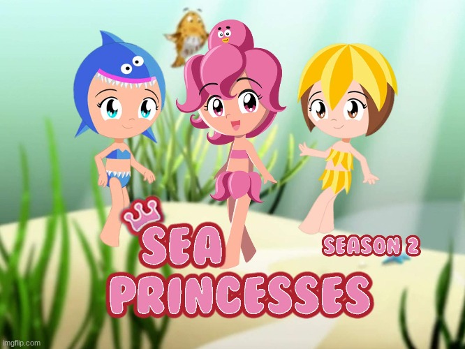 If you guys never heard of this cartoon before to the link in the comment section for information | image tagged in cartoon,sea,sea princesses,cute,brazil | made w/ Imgflip meme maker