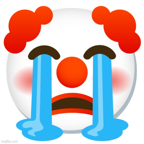 Sad clown | image tagged in sad clown | made w/ Imgflip meme maker