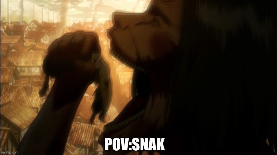 POV:SNAK | made w/ Imgflip meme maker