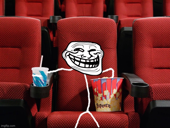 Movie theater seat | image tagged in movie theater seat | made w/ Imgflip meme maker