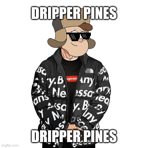 Nobody:    My brain: | DRIPPER PINES; DRIPPER PINES | image tagged in gravity falls,dipper pines,drip | made w/ Imgflip meme maker