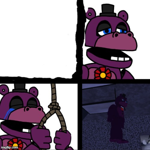 again | image tagged in mr hippo seen to much | made w/ Imgflip meme maker