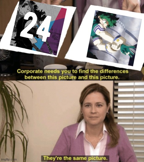 Everywhere I go... I see his face | image tagged in corporate needs you to find the differences,deku,air force,a random meme | made w/ Imgflip meme maker