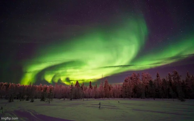 Northern Lights, Finland - Imgflip