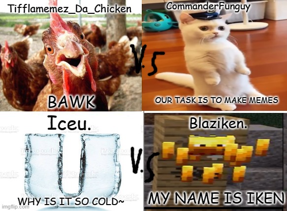 :O the points are so close | CommanderFunguy; Tifflamemez_Da_Chicken; Iceu. Blaziken. | image tagged in memes,funny,msmg,not funny | made w/ Imgflip meme maker