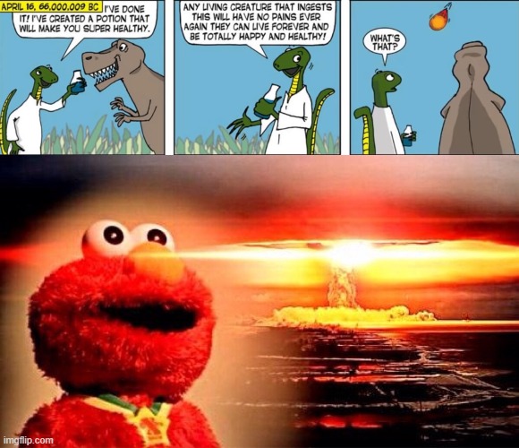 image tagged in elmo nuclear explosion | made w/ Imgflip meme maker