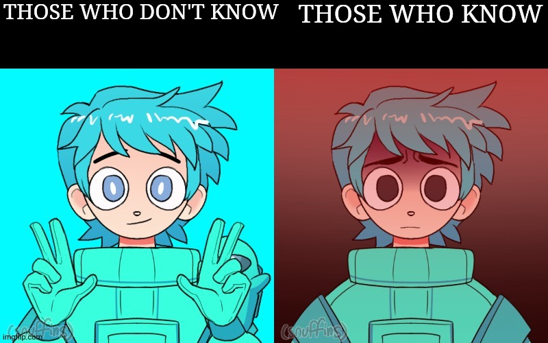 Poke becoming uncanny | THOSE WHO DON'T KNOW THOSE WHO KNOW | image tagged in poke becoming uncanny | made w/ Imgflip meme maker