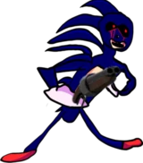 High Quality Sanic.exe right Blank Meme Template