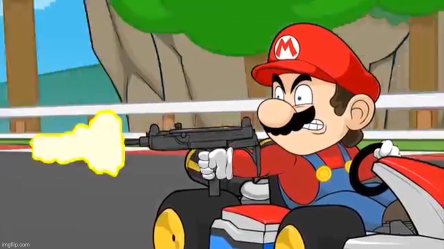 Gangster Mario | image tagged in ganster mario | made w/ Imgflip meme maker
